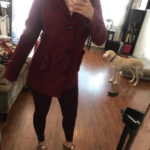 Forever 21 Burgundy coat